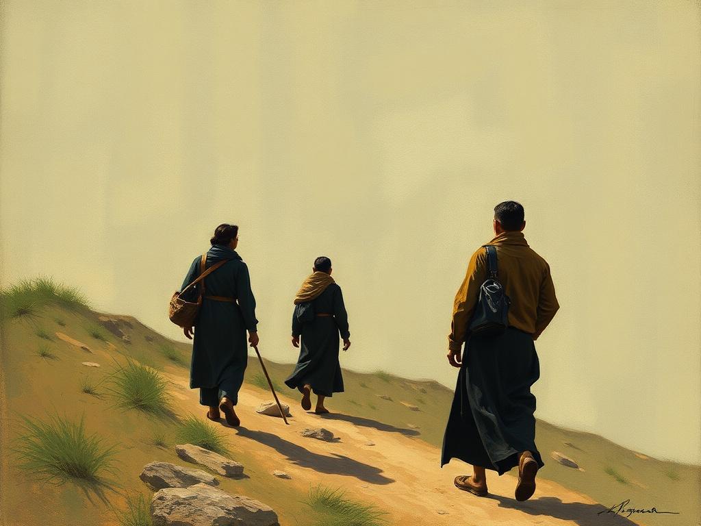 Eine Reise auf den Spuren meiner Vorfahren.. Personas que aparecen en el camino: voces, hospitalidad y secretos