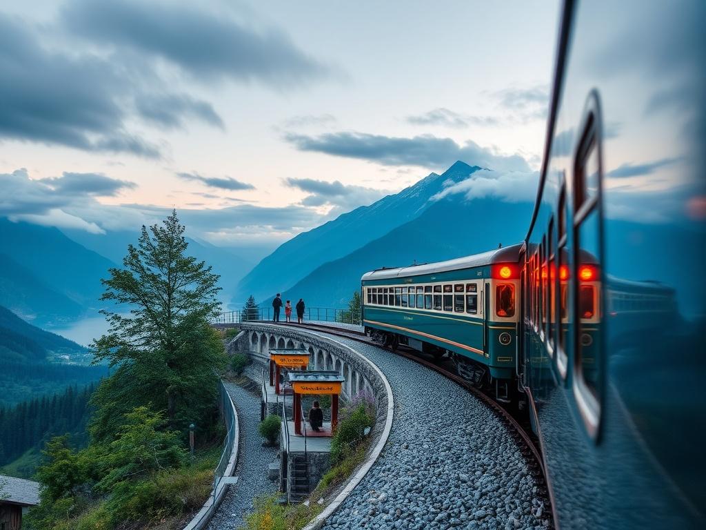 Train travel romance: The world's most scenic railway journeys.. Ideas para ocasiones especiales: propuestas, aniversarios y celebraciones en tren