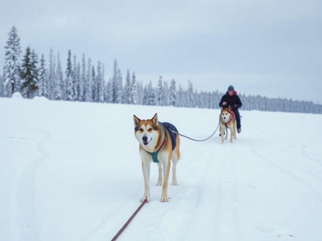 Dog-sledding in the Arctic.. Historias y anécdotas: relatos que acercan la experiencia humana