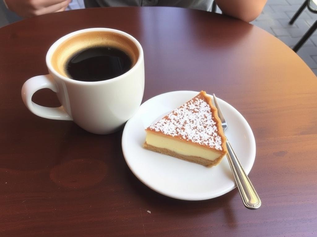 Der beste Kaffee/Kuchen, den ich auf Reisen hatte.. Recuerdos en Roma: un dulce incidente con la mejor tarta de ricota