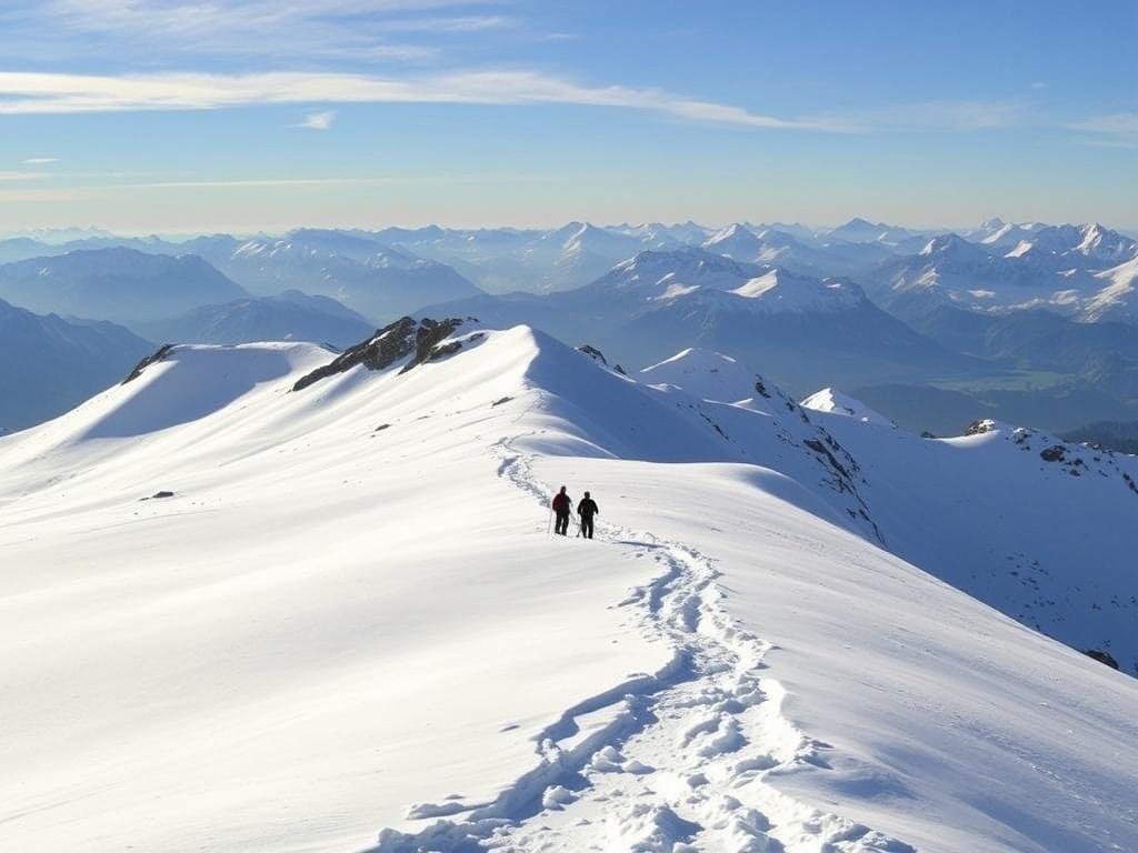 Die Alpen überqueren: Skifahren und Wandern in der Schweiz und Österreich.. Rutas emblemáticas para esquiar: ideas para el cruce invernal
