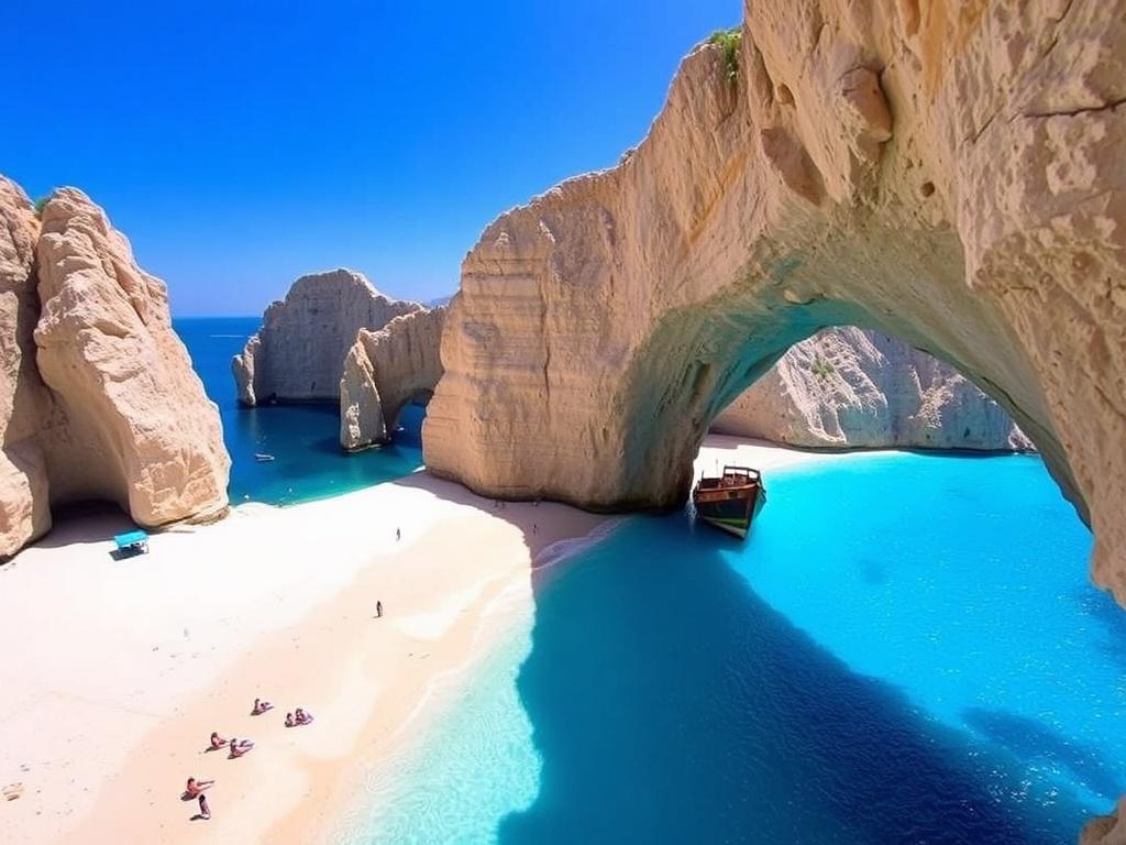 Top 10 beaches I've ever visited.. 6. Navagio Beach / Shipwreck Beach (Zakynthos, Grecia)