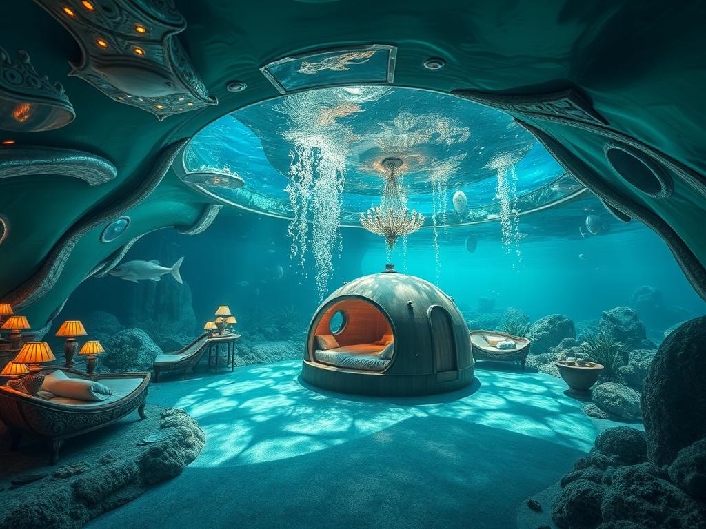 Unterwasserhotels und ungewöhnliche Unterkünfte.. Futuro de los Unterwasserhotels und ungewöhnliche Unterkünfte