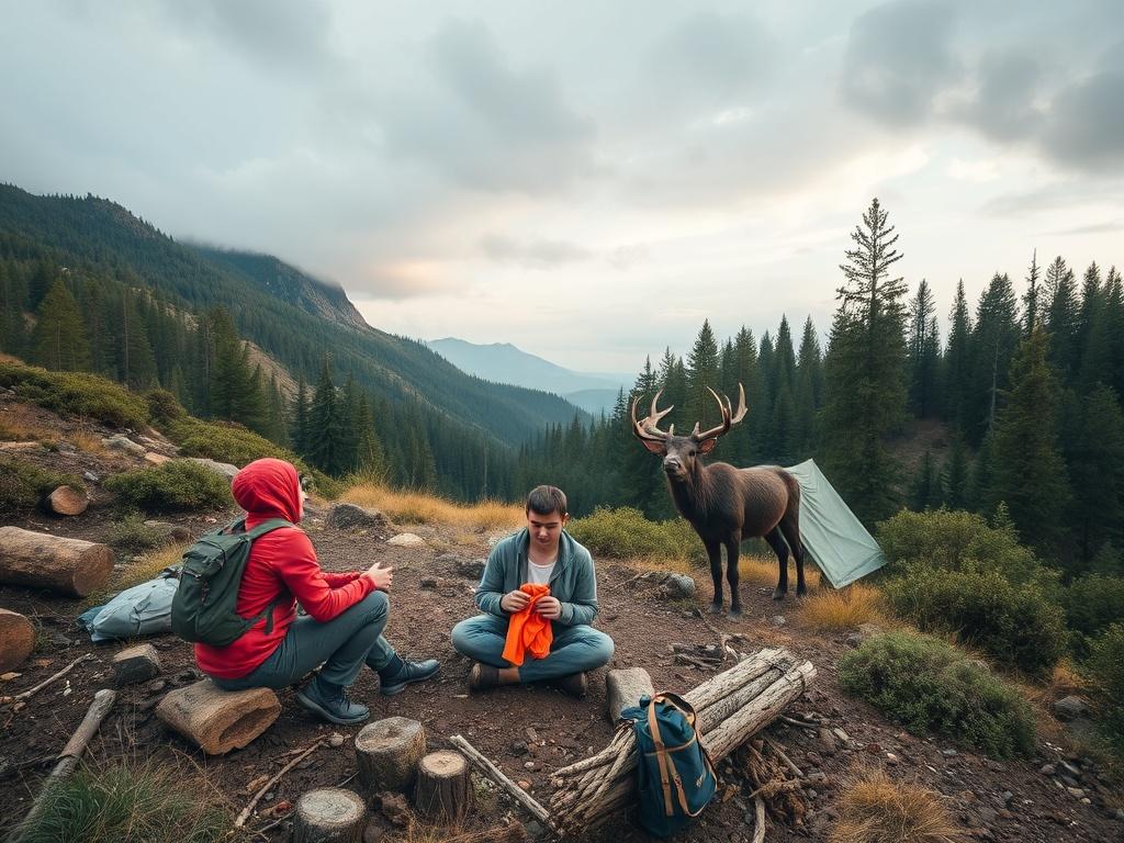 Eine Survival-Tour in der Wildnis.. Opciones para distintos niveles: desde principiantes hasta expertos