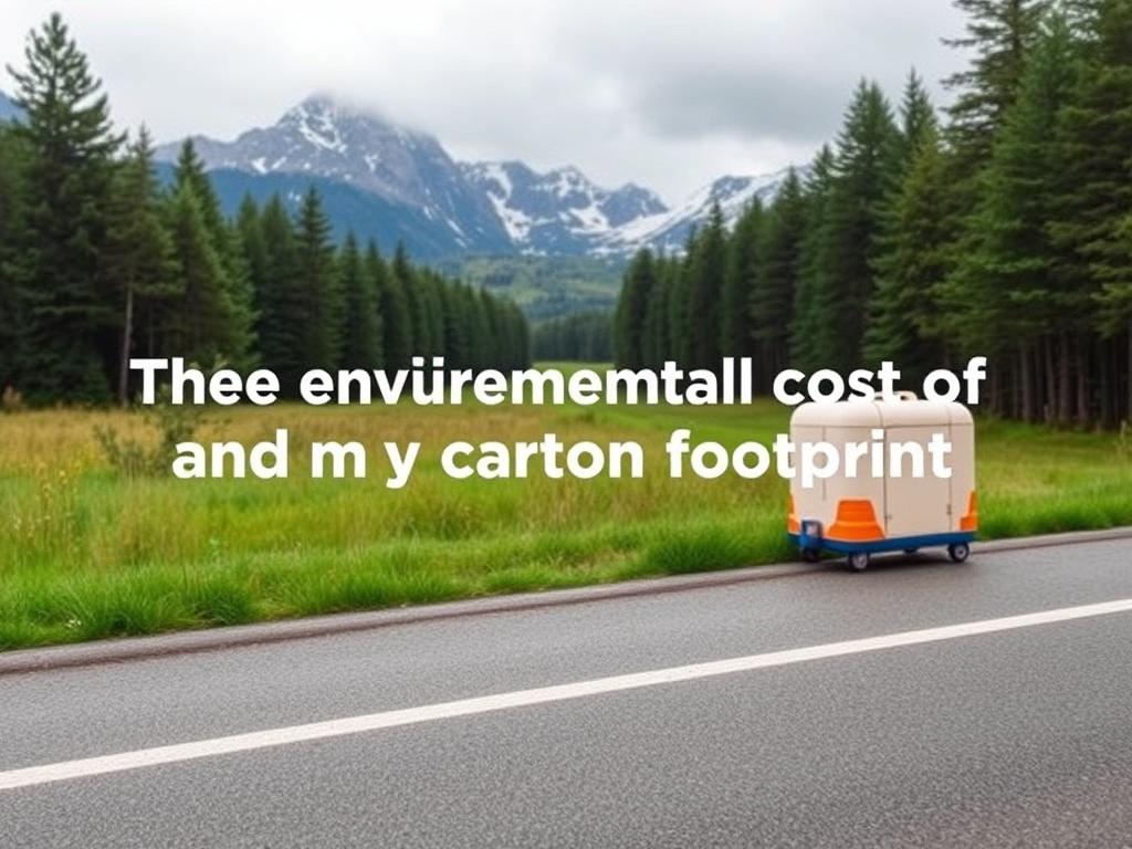 The environmental cost of travel and my carbon footprint.. Cómo se mide la huella de carbono personal