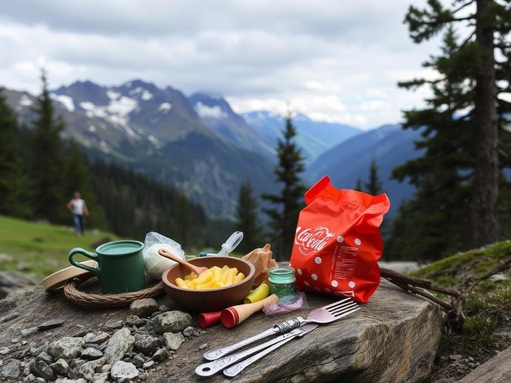 ready-made food for hiking ready-made food for hikingфото