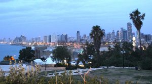 Ночной город Тель-Авив
