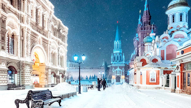 Куда поехать зимой в России в 2022 году