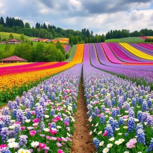 Die schönsten Blumenfelder der Welt – Ein faszinierender Farbentanz der Natur