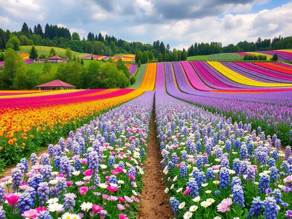 Die schönsten Blumenfelder der Welt – Ein faszinierender Farbentanz der Natur