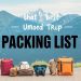 Ultimate Road Trip Packing List: Everything You Need for the Perfect Adventure