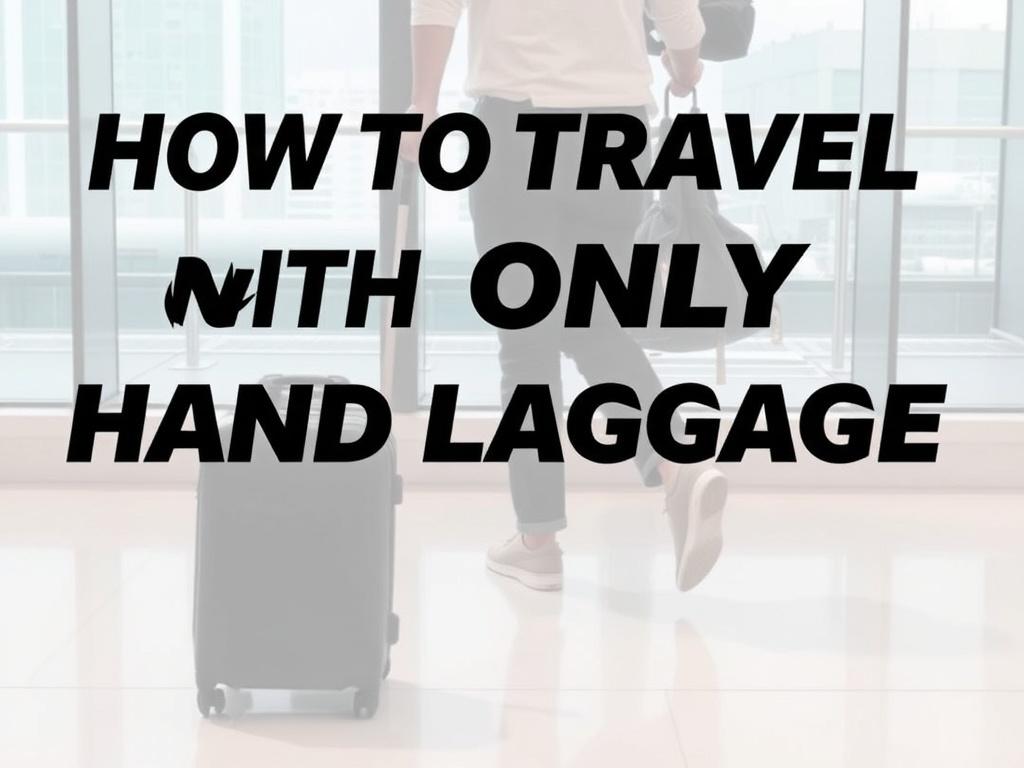How to Travel with Only Hand Luggage: The Ultimate Guide to Stress-Free Packing