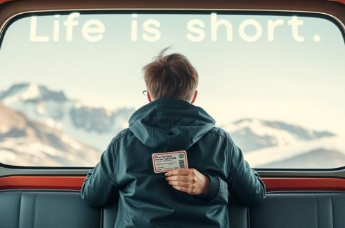La vida es corta: compra el billete y vive plenamente