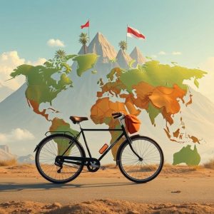 Mit dem Fahrrad um die Welt – Ein Abenteuer auf zwei Rädern