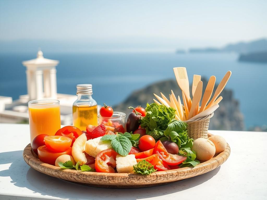 Le régime méditerranéen en Grèce: un viaje sabroso y saludable por la cuna de la dieta mediterránea