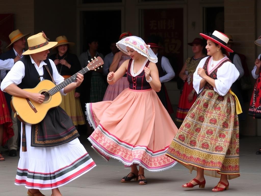 La musique et les danses traditionnelles: ritmos y movimientos que cuentan historias
