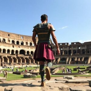 Sur les traces des gladiateurs a Roma: sombras, sudor y arena que cuentan historias