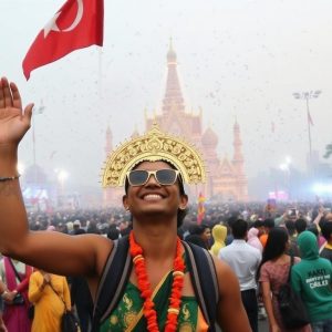 Vivir un gran festival nacional en el extranjero: sensación, seguridad y celebración