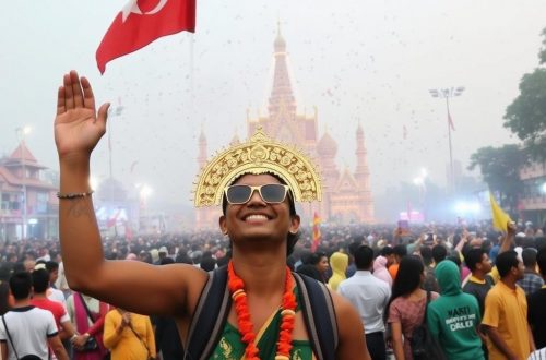 Vivir un gran festival nacional en el extranjero: sensación, seguridad y celebración