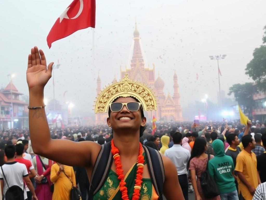 Vivir un gran festival nacional en el extranjero: sensación, seguridad y celebración