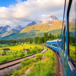 El romance del viaje en tren: los recorridos ferroviarios más pintorescos del mundo