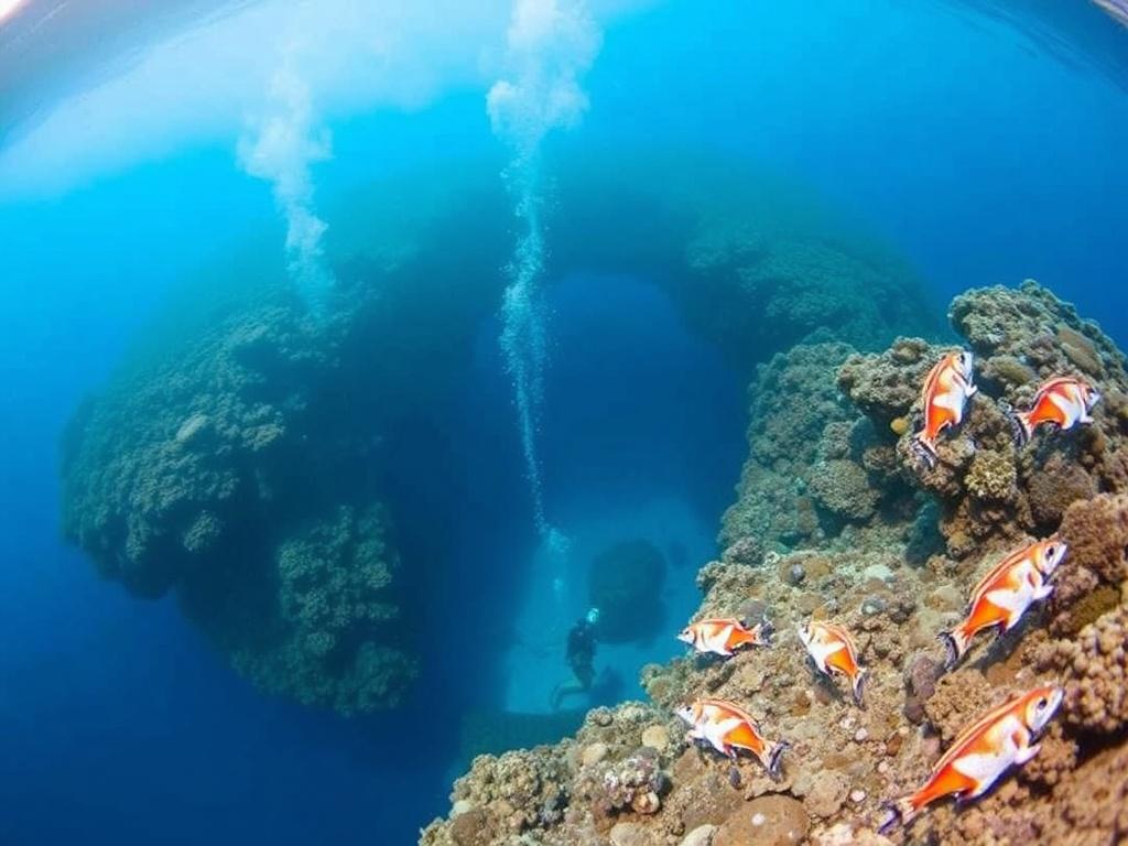 Buceo en el Gran Agujero Azul de Belice: una inmersión en la historia, la geología y la aventura