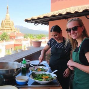 Sabor, Sudor y Sonrisas: Tomar una clase de cocina en Tailandia, Italia y Marruecos