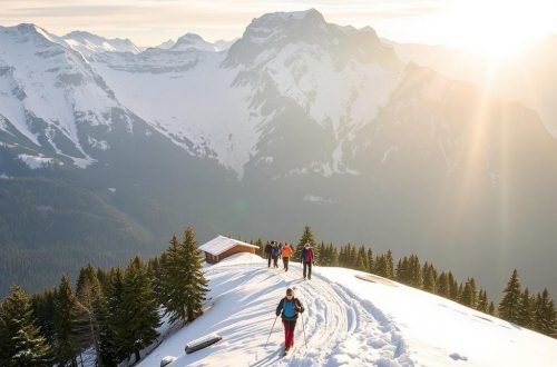 Die Alpen überqueren: Esquiar y caminar entre cumbres — Una aventura entre Suiza y Austria