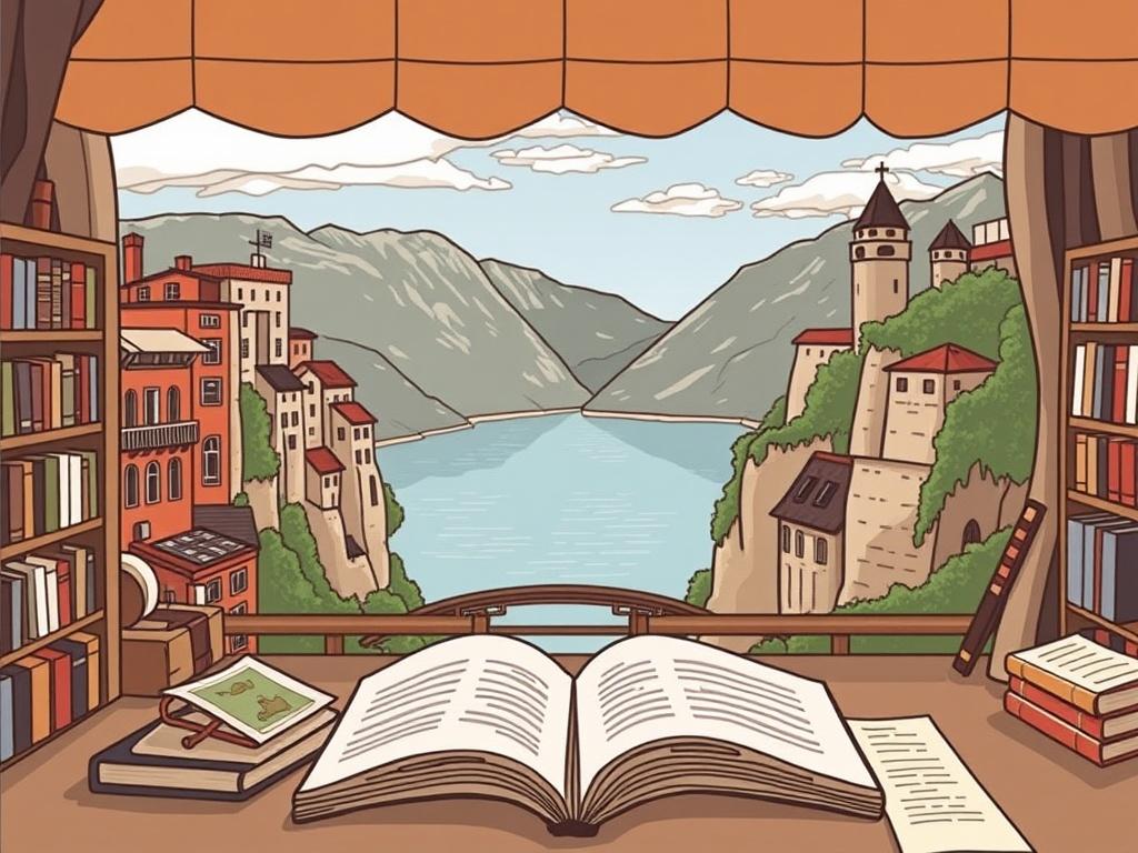 Literarische Reisen: visitar los lugares de mis libros favoritos y dejar que las páginas guíen tus pasos