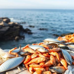Mariscos frescos en las costas de Portugal: un viaje de sabor, sal y tradición