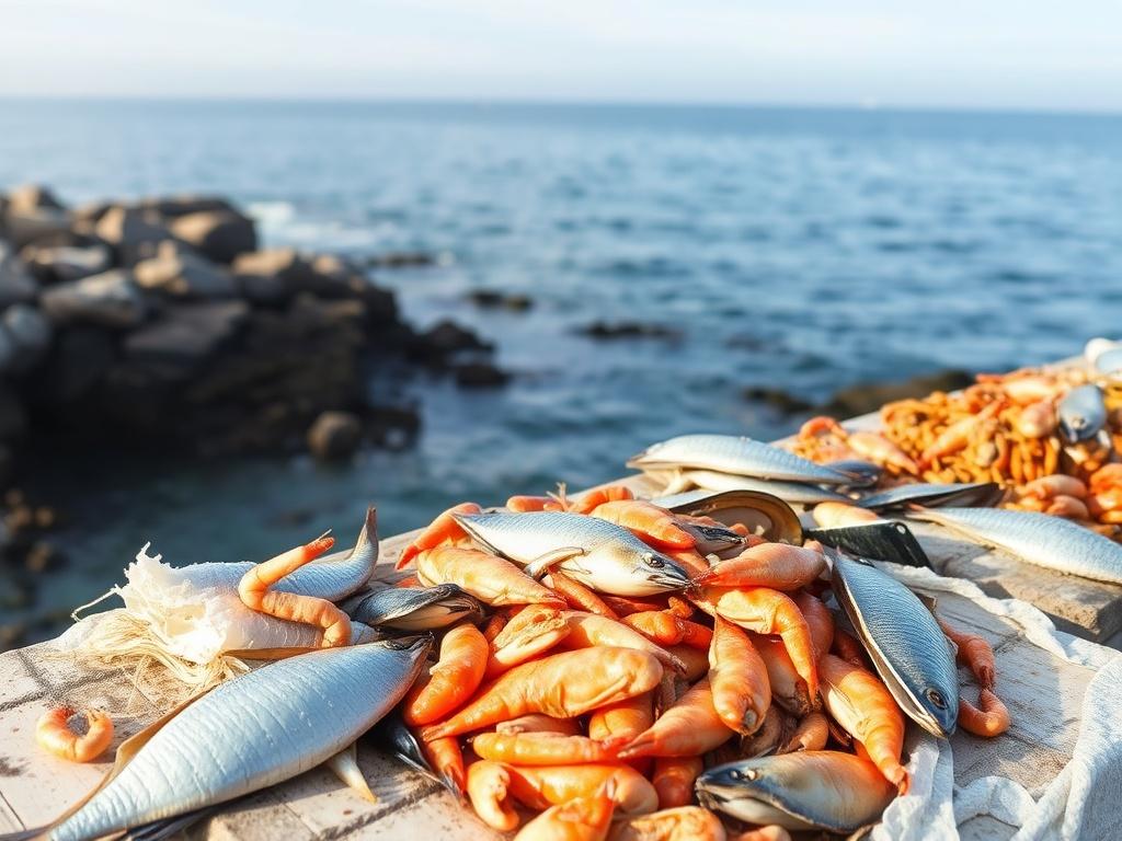 Mariscos frescos en las costas de Portugal: un viaje de sabor, sal y tradición