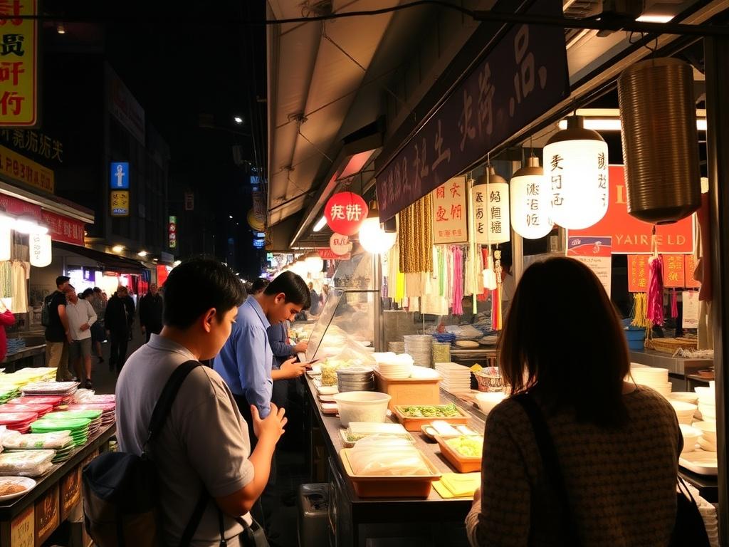Bocados a Medianoche: Un recorrido gastronómico por los mercados nocturnos de Taiwán