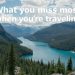 Ce qui vous manque le plus quand vous êtes en voyage: Lo que realmente extrañas cuando te alejas de casa