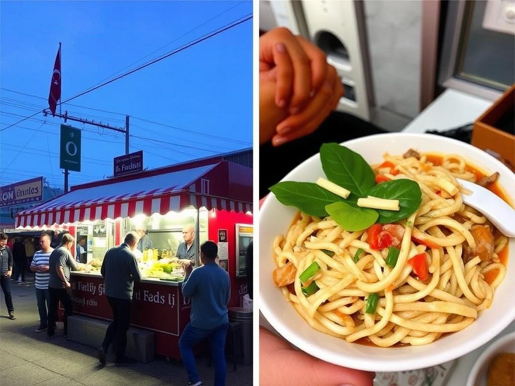 Street Food alrededor del mundo: Von Döner bis Pad Thai — Un viaje para el paladar