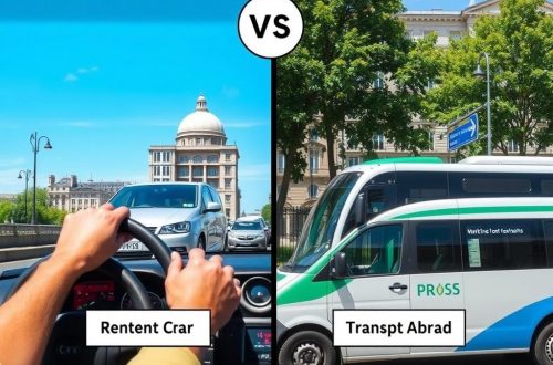 Alquilar un coche vs. Transporte público en el extranjero: ¿Qué elegir para tu próxima aventura?