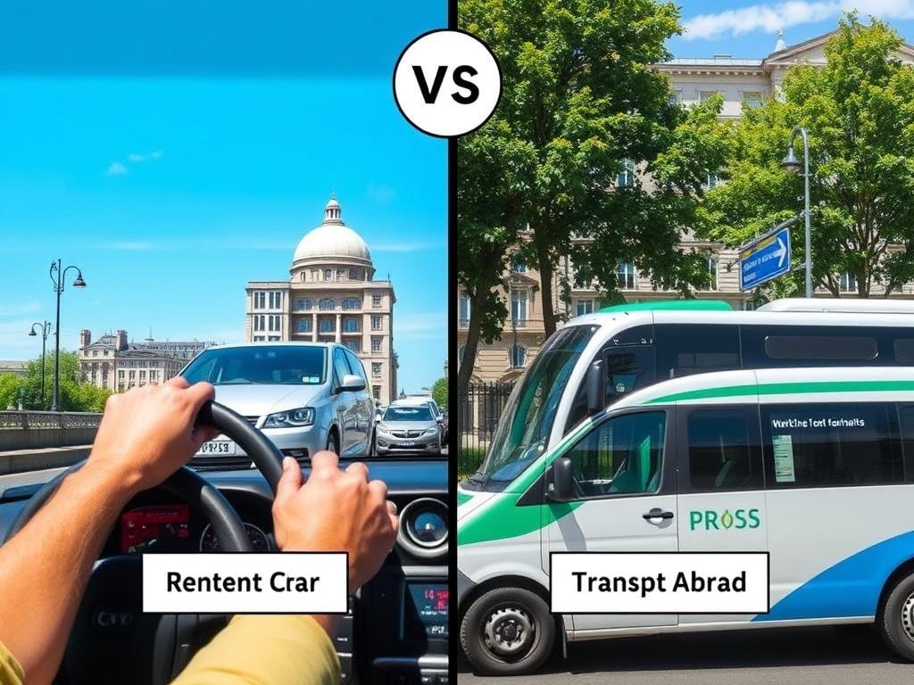 Alquilar un coche vs. Transporte público en el extranjero: ¿Qué elegir para tu próxima aventura?