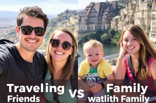 Reisen mit Freunden vs. Reisen mit der Familie: Cómo elegir la aventura perfecta