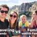 Reisen mit Freunden vs. Reisen mit der Familie: Cómo elegir la aventura perfecta
