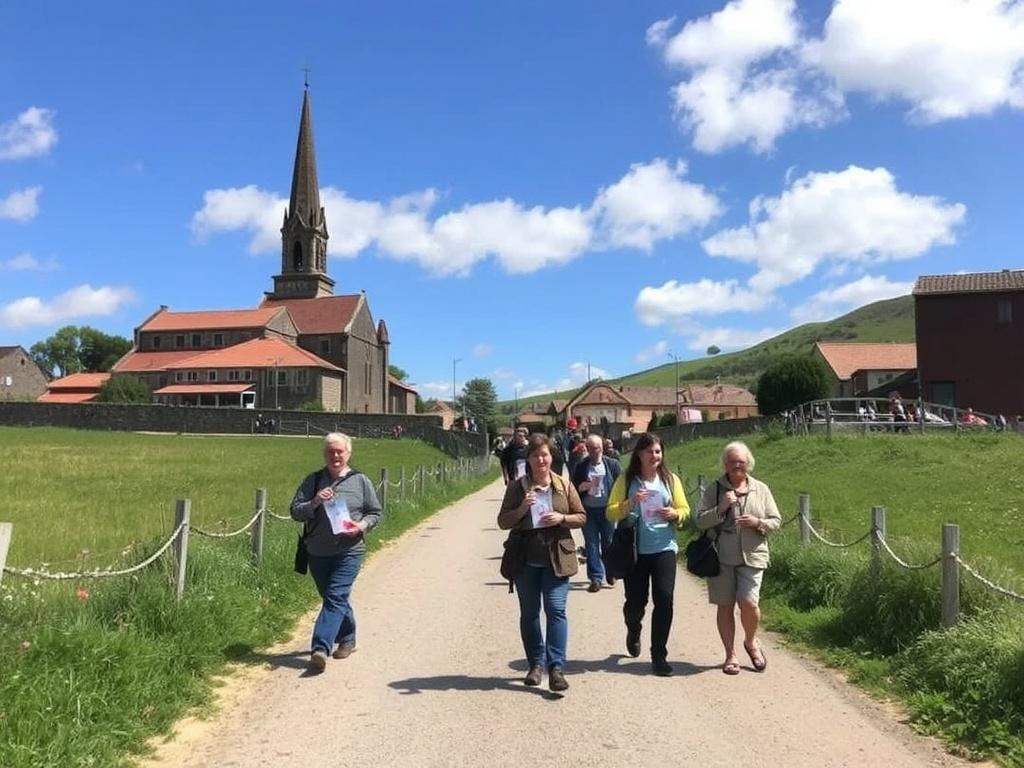 Un pèlerinage sur le chemin de Saint-Jacques-de-Compostelle: caminar hacia lo esencial