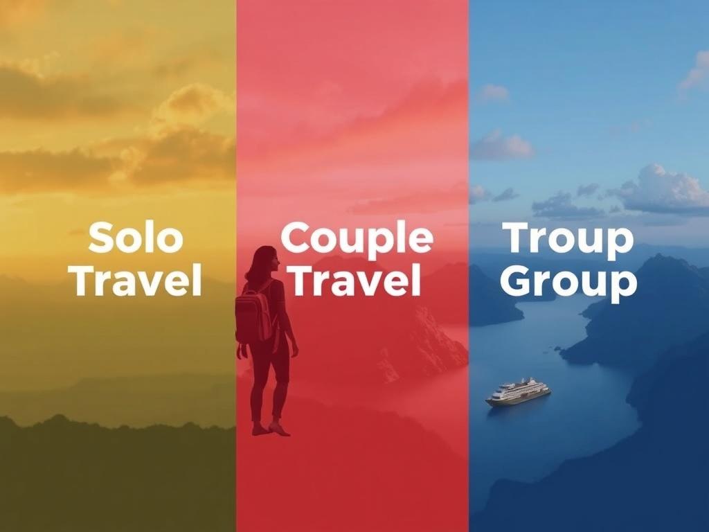 Comparando viajar solo, en pareja y en grupo: cuál es mejor para ti