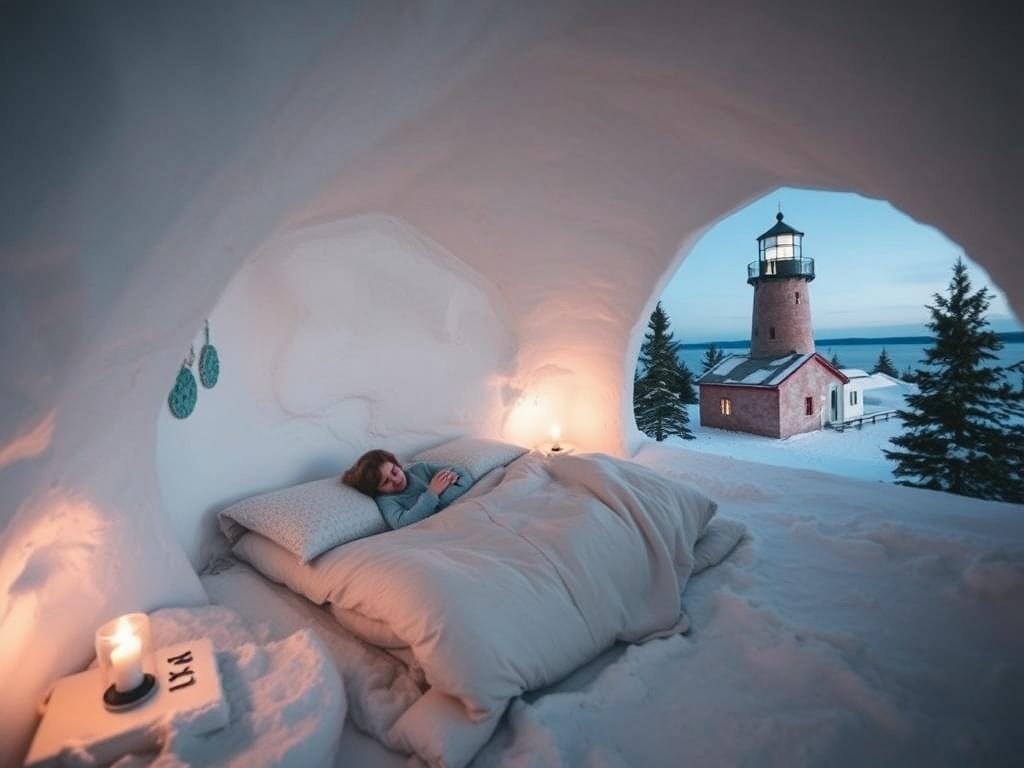 Dormir en lugares insólitos: iglús, treehouses, faros — aventuras nocturnas que alimentan el alma