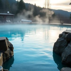 Термальный уличный бассейн: как превратить двор в место отдыха круглый год