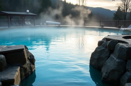 Термальный уличный бассейн: как превратить двор в место отдыха круглый год